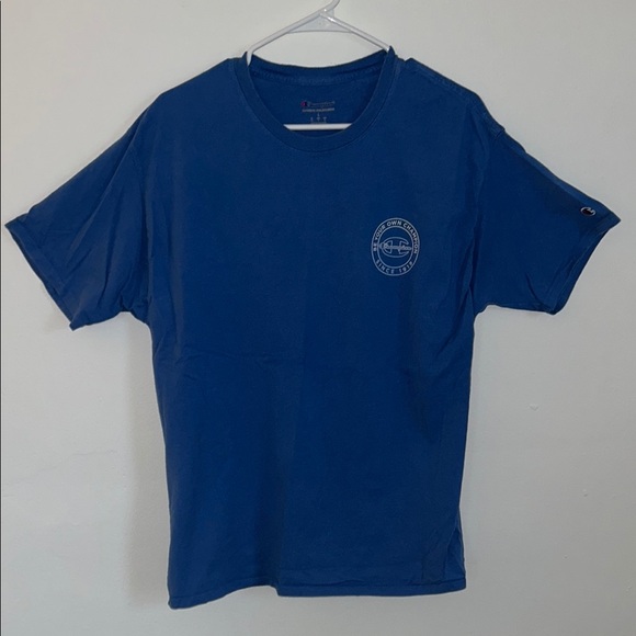 Champion Blue Men's T-Shirt - Picture 1 of 4
